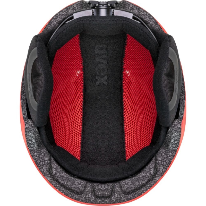 Kask narciarski Uvex Heyya Pro czerwono-niebieski