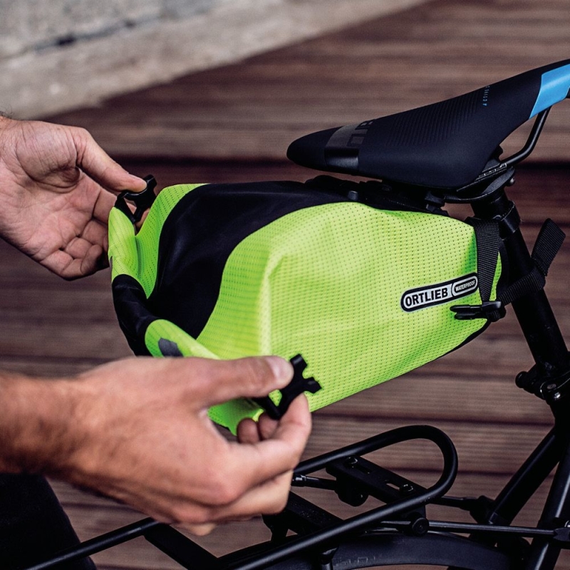 Torba podsiodłowa Ortlieb Saddle Bag High Visibility żółta