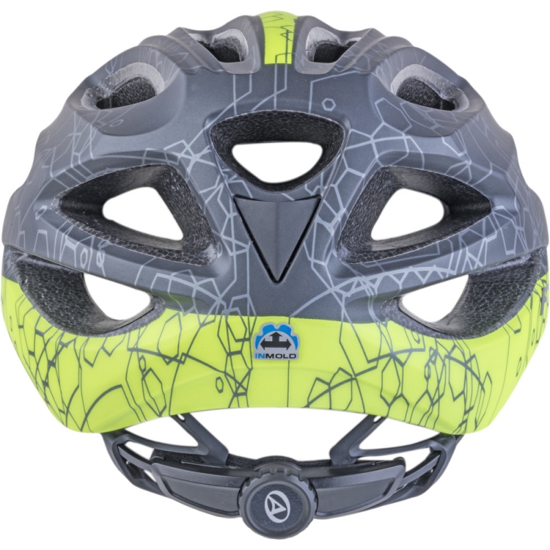 Kask rowerowy Author Flow X9 czarno-żółty