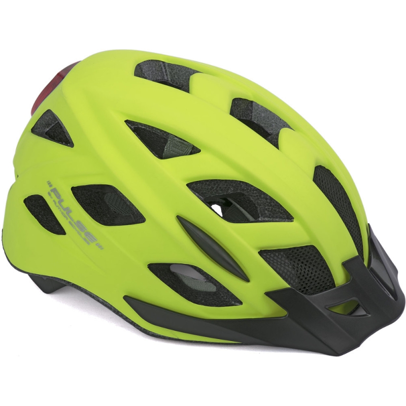 Kask rowerowy Author Pulse LED X8 żółty