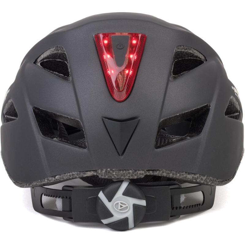 Kask rowerowy Author Pulse LED X8 szary