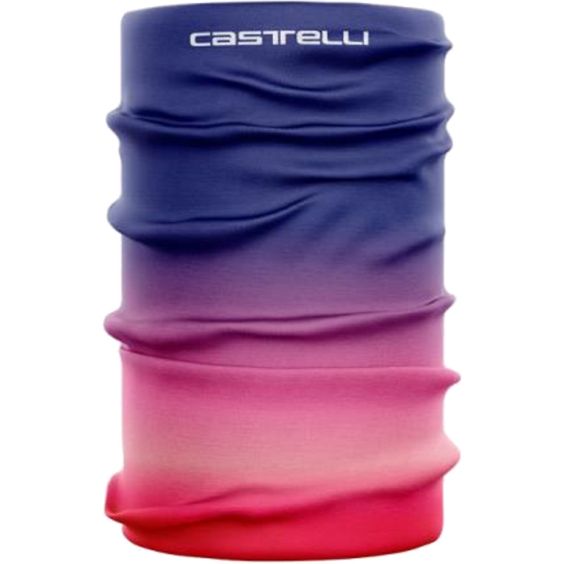 Komin damski Castelli Light niebiesko-różowy
