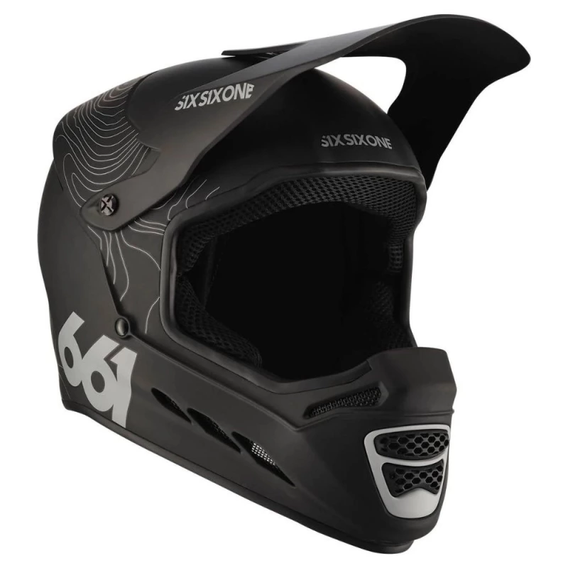 Kask rowerowy Fullface SixSixOne 661 Reset MIPS Contour czarny