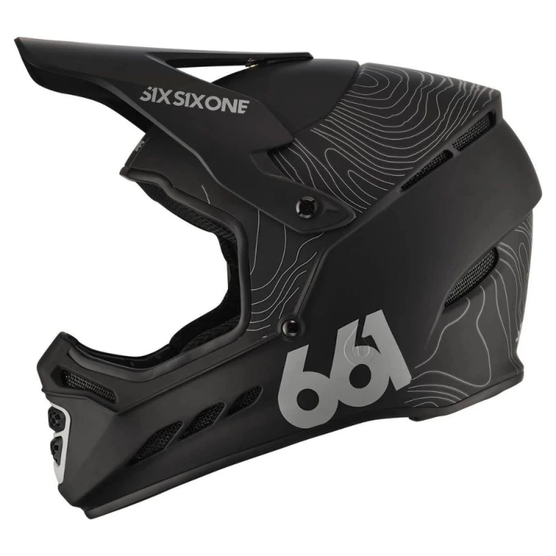 Kask rowerowy Fullface SixSixOne 661 Reset MIPS Contour czarny