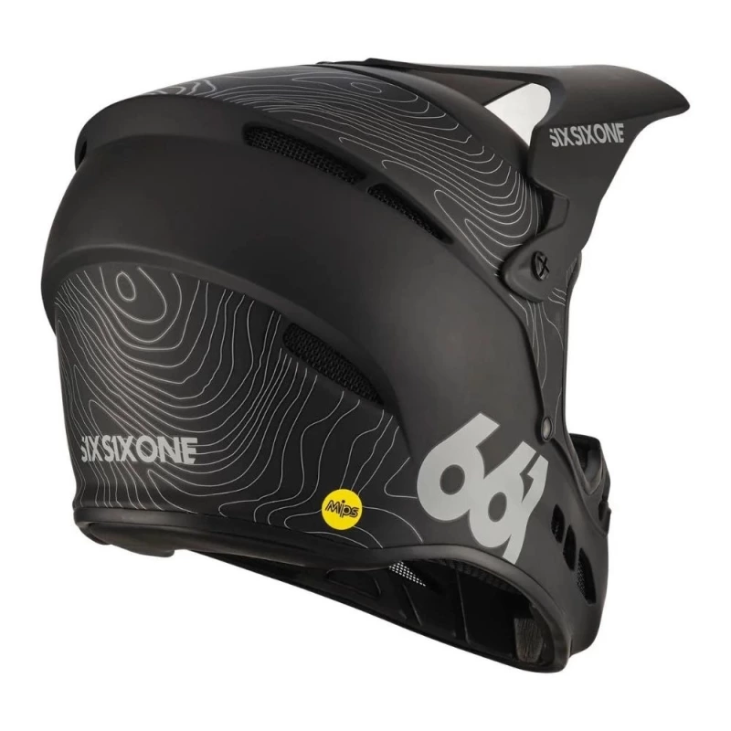 Kask rowerowy Fullface SixSixOne 661 Reset MIPS Contour czarny