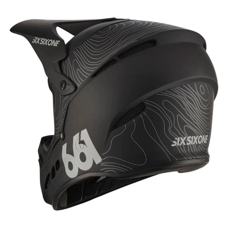 Kask rowerowy Fullface SixSixOne 661 Reset MIPS Contour czarny