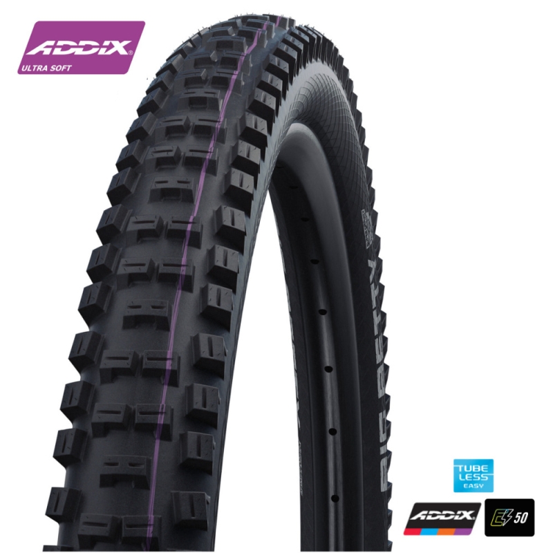 Schwalbe Big Betty 27.5x2.40 Addix Ultra Soft SD SS TL-E Opona zwijana