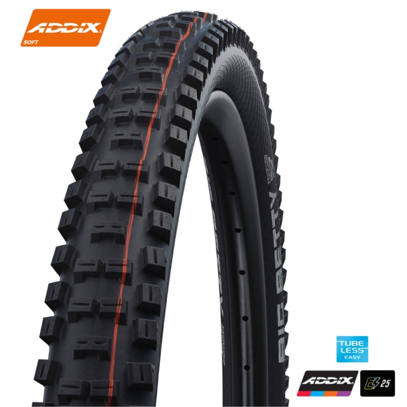 Schwalbe Big Betty 27.5x2.80 Addix Soft ST SS TL-E Opona zwijana