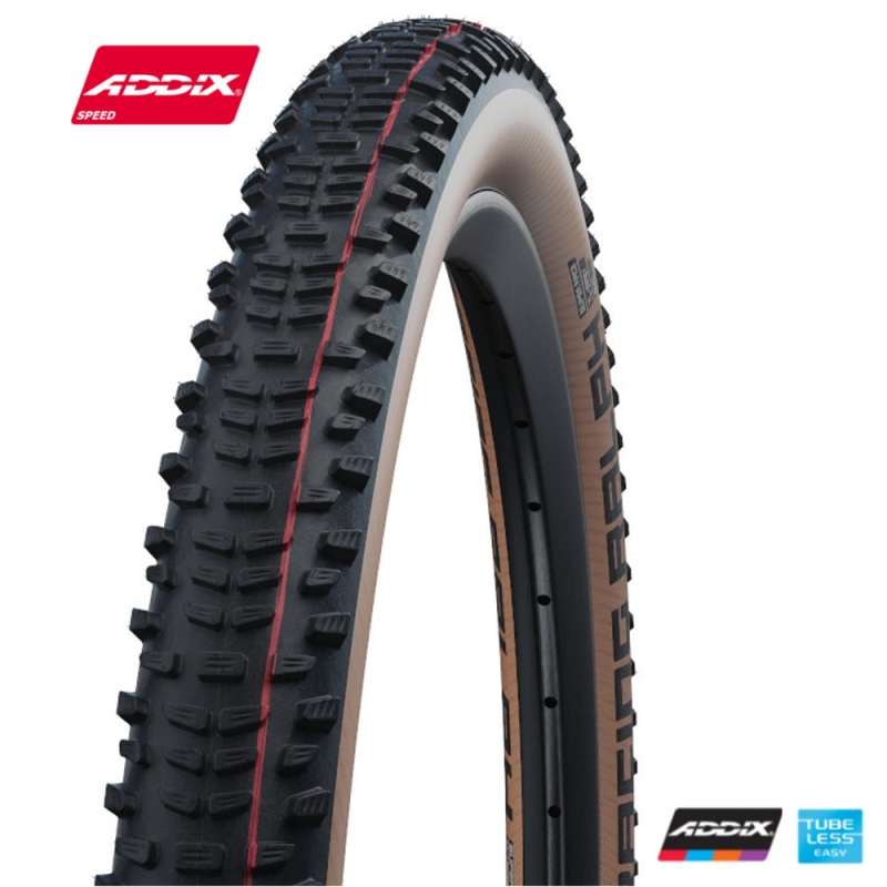 Schwalbe Racing Ralph 29 Addix Speed SR SS TL-E Opona transparent skin zwijana