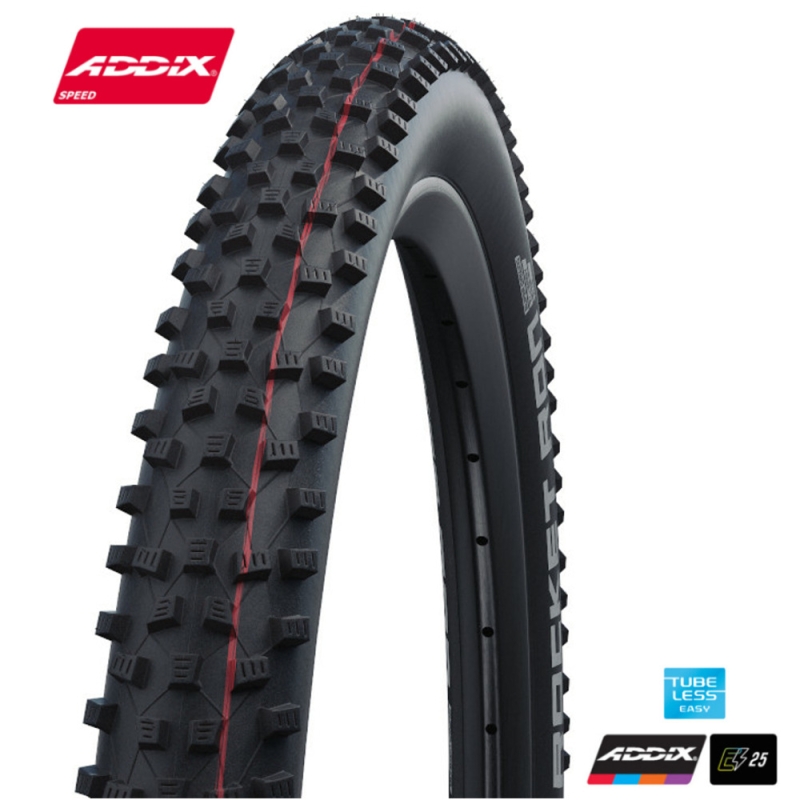 Schwalbe Rocket Ron 26x2.25 Addix Speed SG SS TL-E Opona zwijana