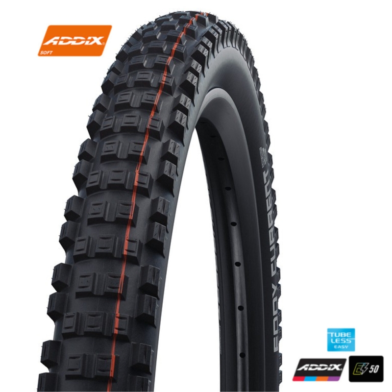 Schwalbe Eddy Current 27.5 Addix Soft SG SS TL-E Opona tylna zwijana