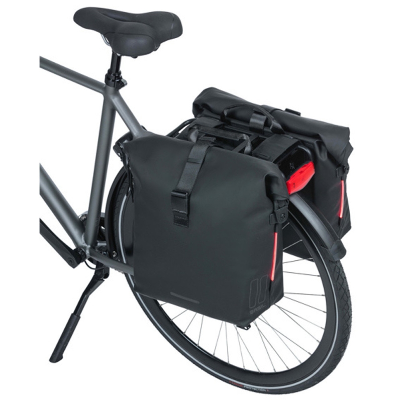 Sakwy Basil Soho Double Bag Nordlicht czarne