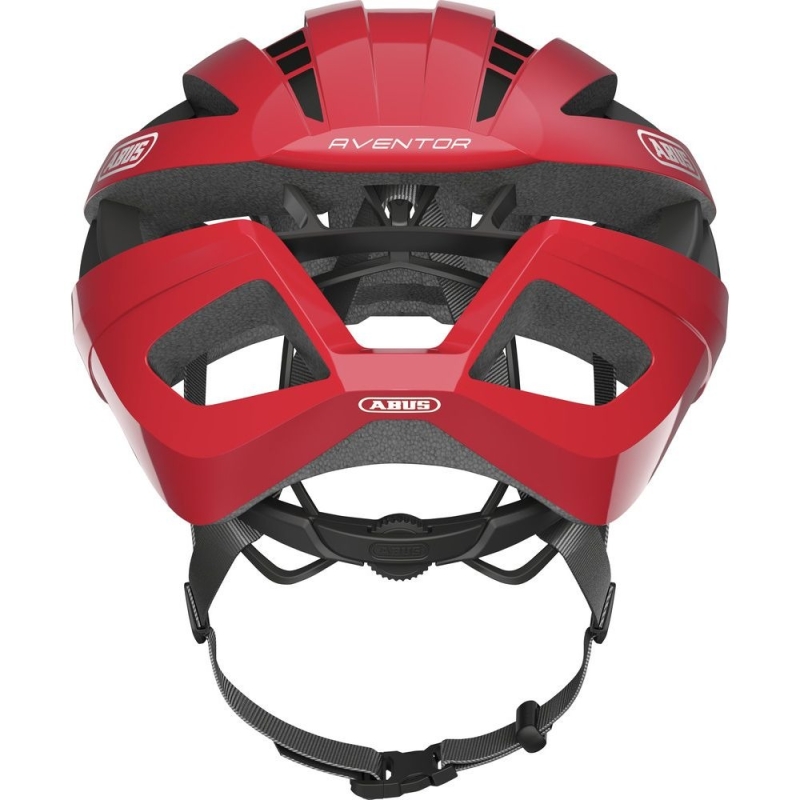 Kask rowerowy Abus Aventor czerwony