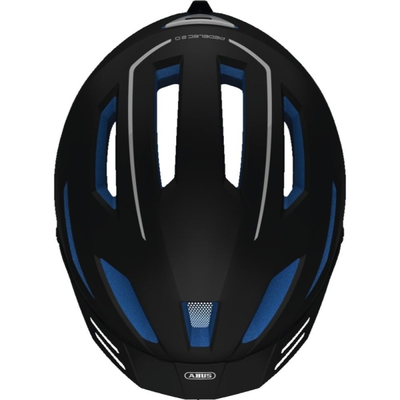 Kask rowerowy Abus Pedelec 2.0 czarno-niebieski