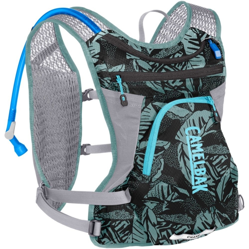 Kamizelka z bukłakiem damska Camelbak Chase Bike Vest turkusowo-biała