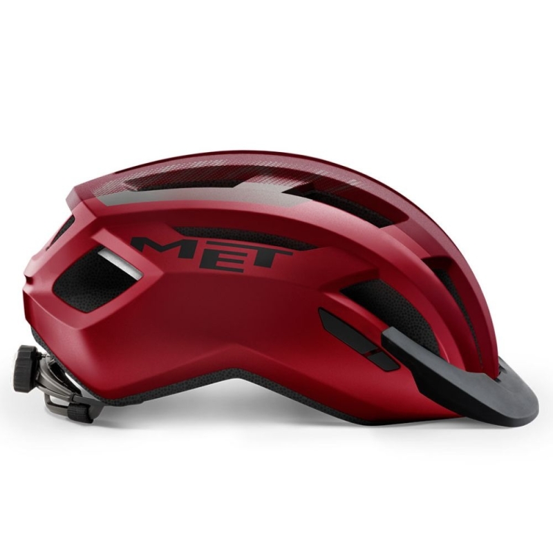 Kask rowerowy MET Allroad czerwony