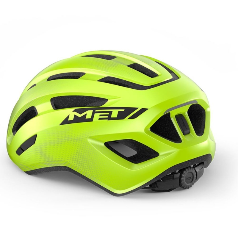 Kask rowerowy MET Miles żółty