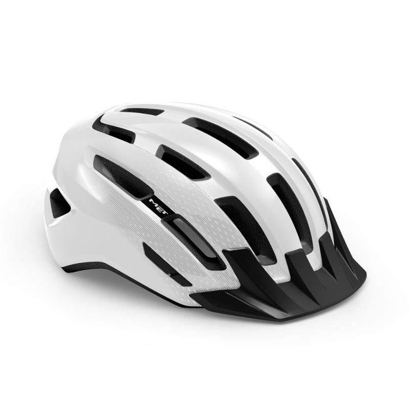 Kask rowerowy MET Downtown biały