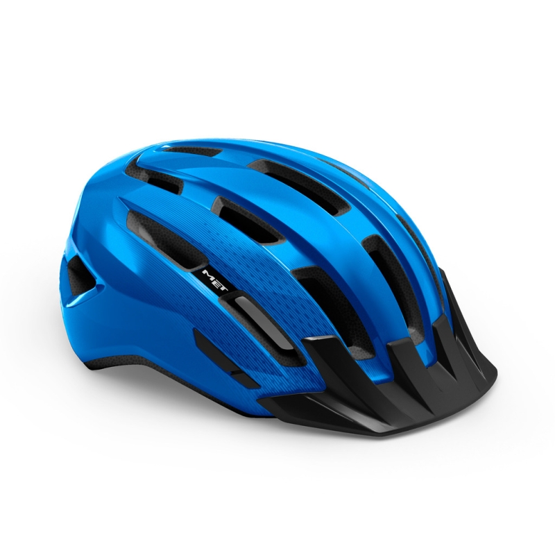 Kask rowerowy MET Downtown niebieski