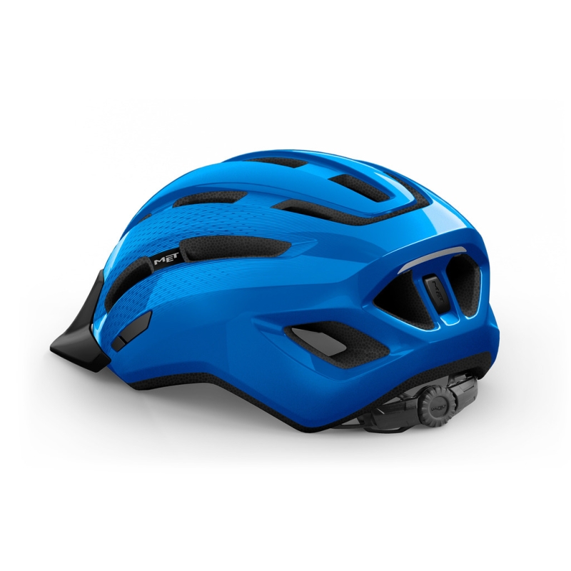 Kask rowerowy MET Downtown niebieski