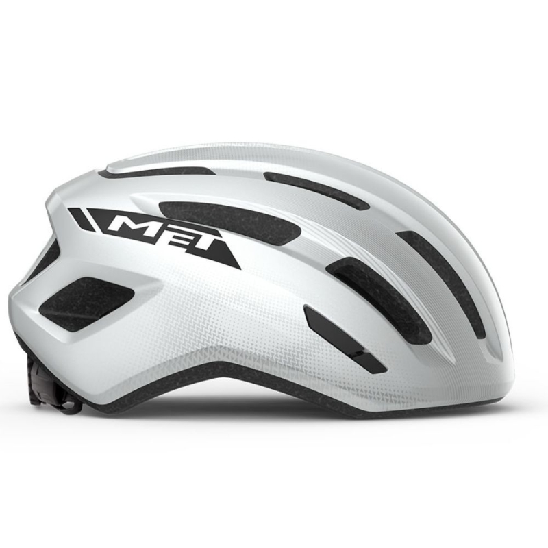 Kask rowerowy MET Miles biały