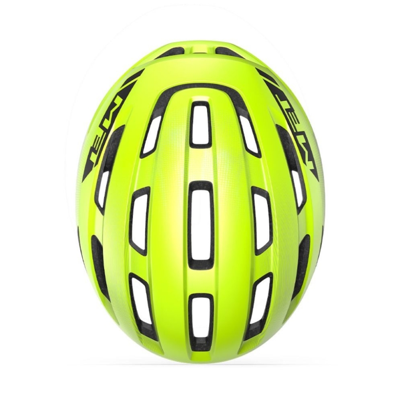 Kask rowerowy MET Miles żółty