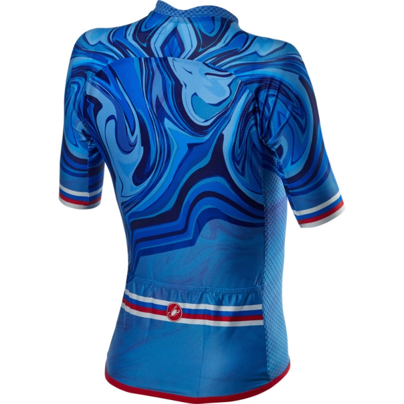 Koszulka Castelli Climber's 2.0 W Niebieska