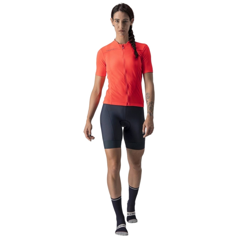 Koszulka rowerowa damska Castelli Anima 3 różowa