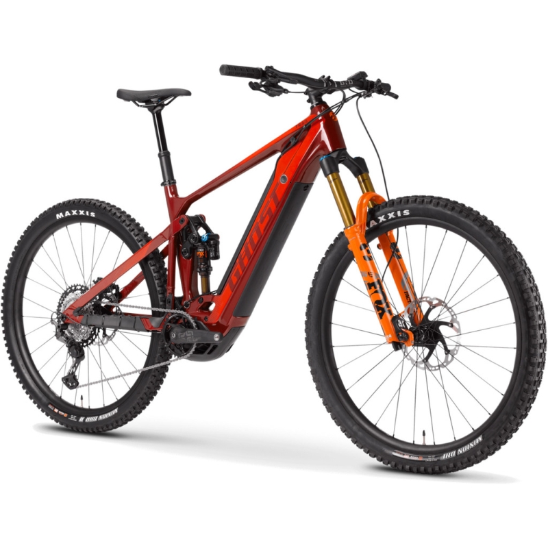 Rower elektryczny Ghost ERiot Trail CF Pro czerwony