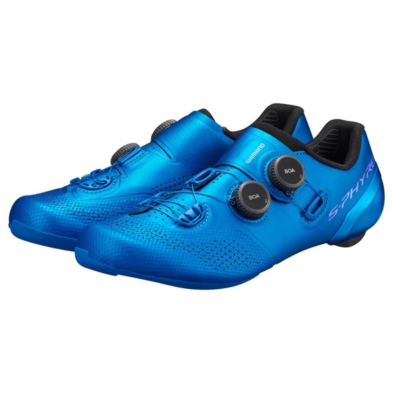 Buty szosowe Shimano SH-RC902M niebieskie