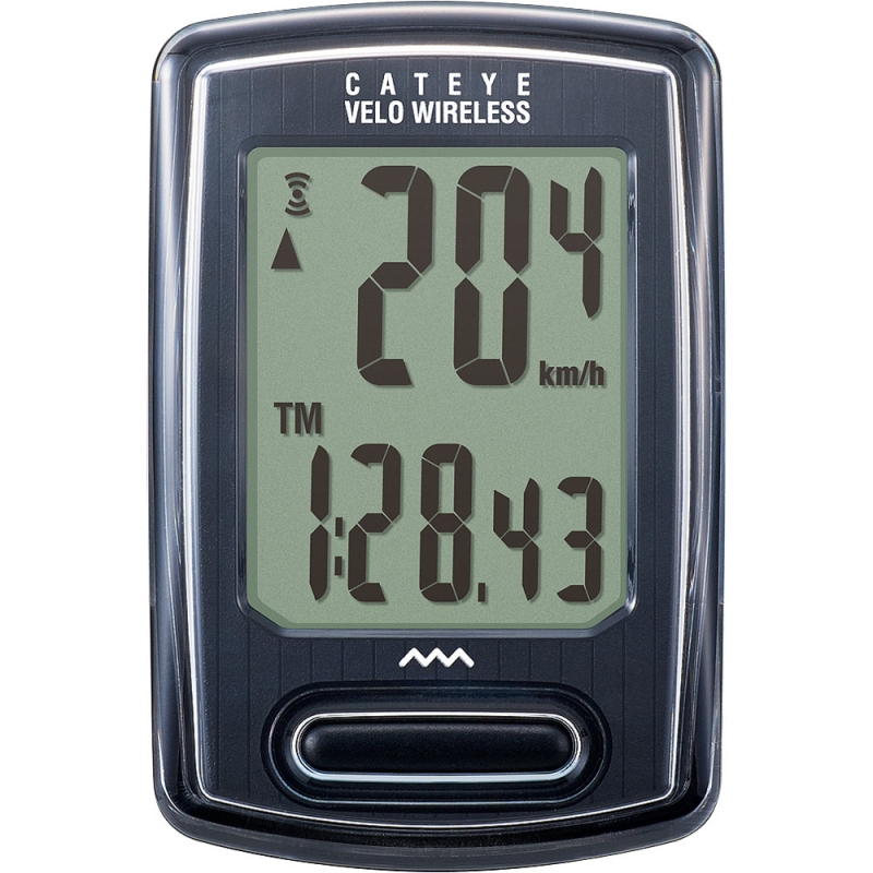 Licznik rowerowy bezprzewodowy Cateye Velo Wireless CC-VT230W czarny