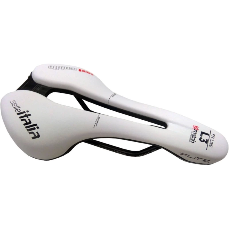 Siodełko Selle Italia Flite Boost Superflow TM białe ID Match