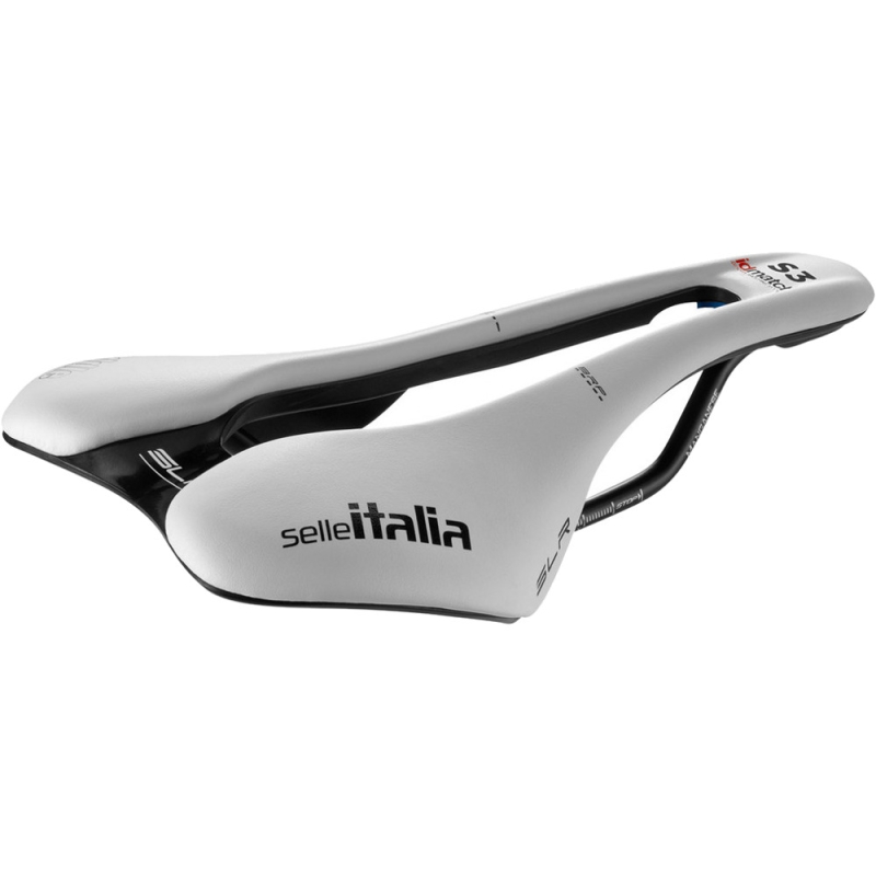 Siodełko Selle Italia SLR Boost TM Superflow białe testowe