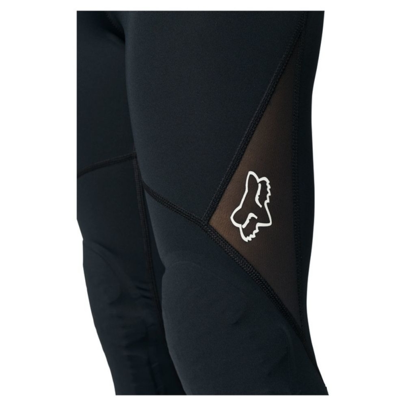 Spodnie rowerowe damskie Fox Lady Ranger Tight czarne