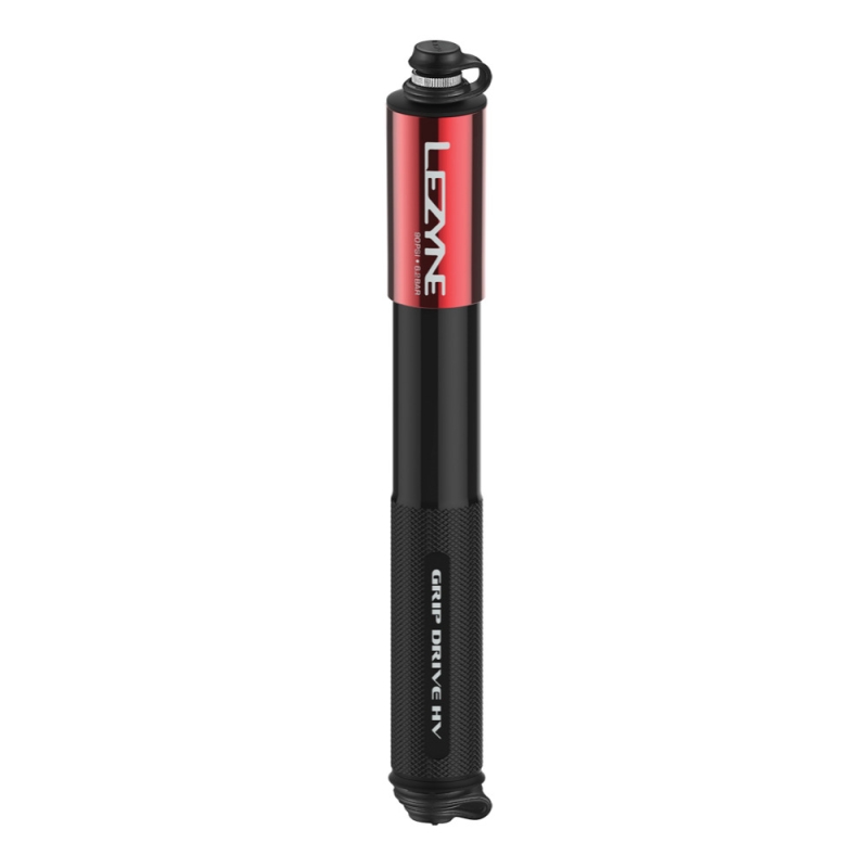 Pompka Lezyne Grip Drive HV ABS Flex 90psi czerwona