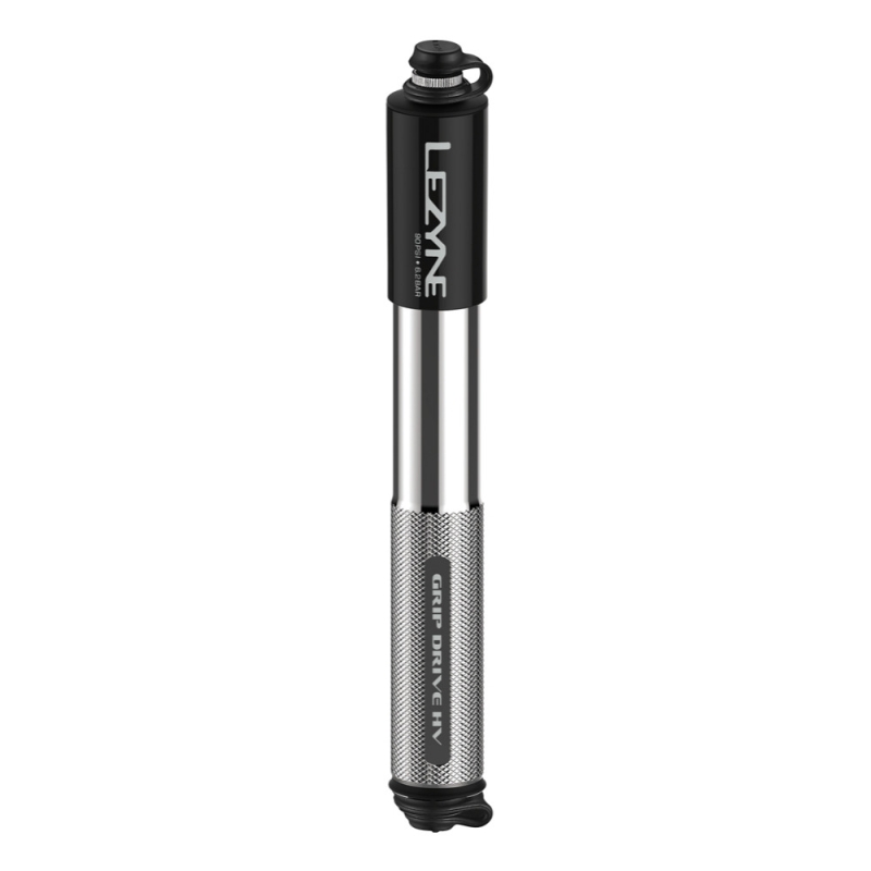 Pompka Lezyne Grip Drive HV ABS Flex 90psi srebrna