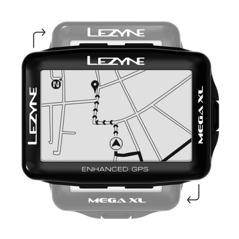 Nawigacja rowerowa Lezyne Mega XL GPS HRSC Loaded z czujnikami