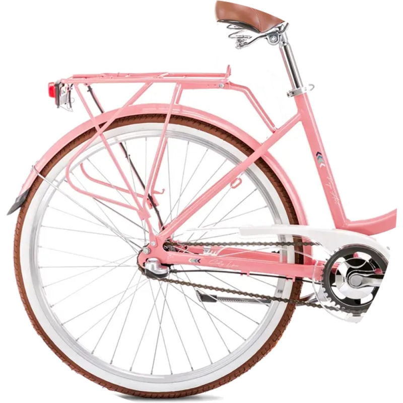 Rower miejski damski Romet Pop Art 26 różowy