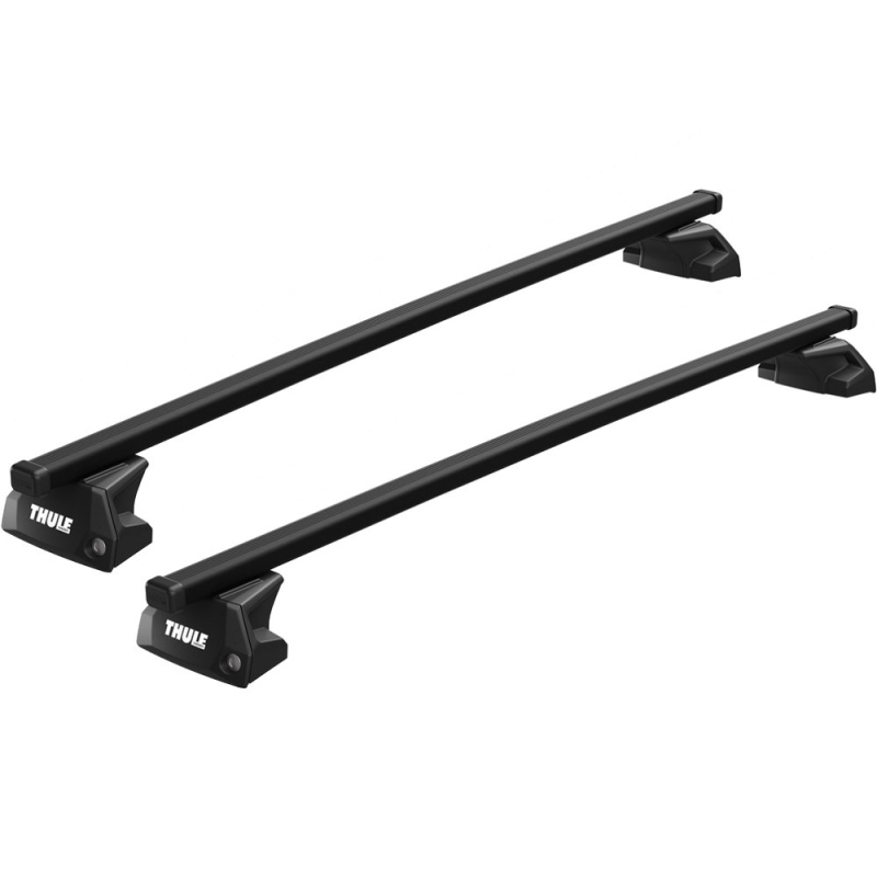 Bagażnik Dachowy Thule SquareBar Evo BMW 3-serie Touring 5-dr Estate 12-19 20- zintegrowane relingi srebrny