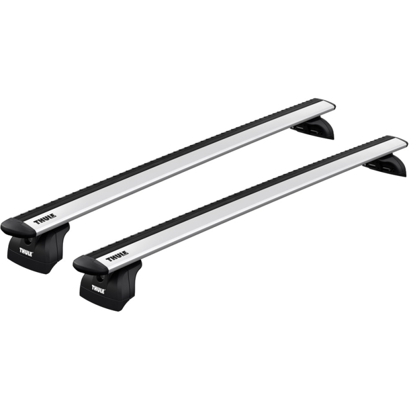 Bagażnik Dachowy Thule WingBar Evo Renault Trafic 4/5-dr Bus 01-06 zintegrowane relingi srebrny