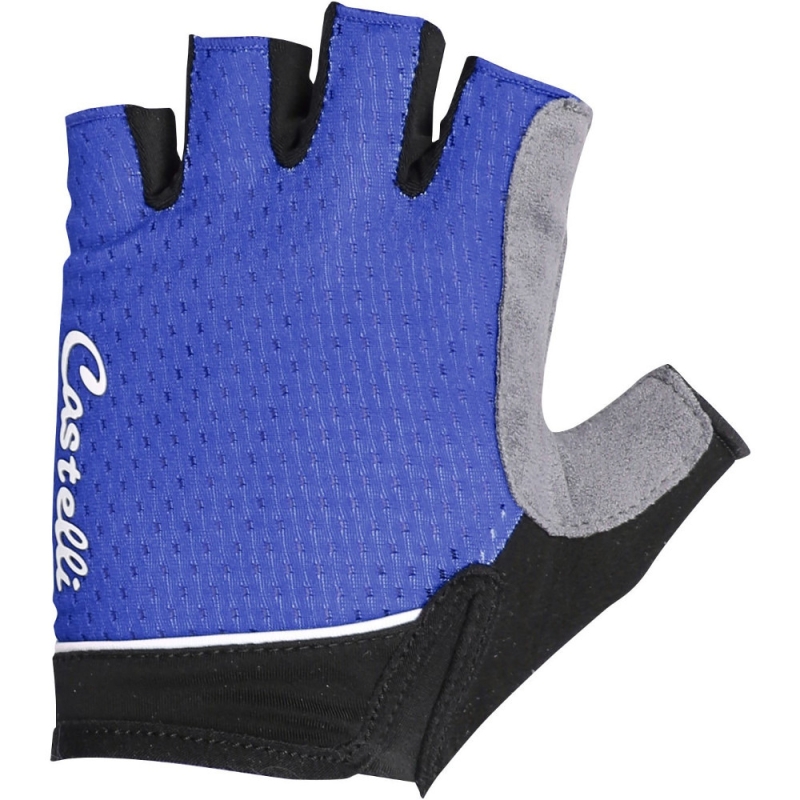 Rękawiczki damskie Castelli Roubaix niebieskie