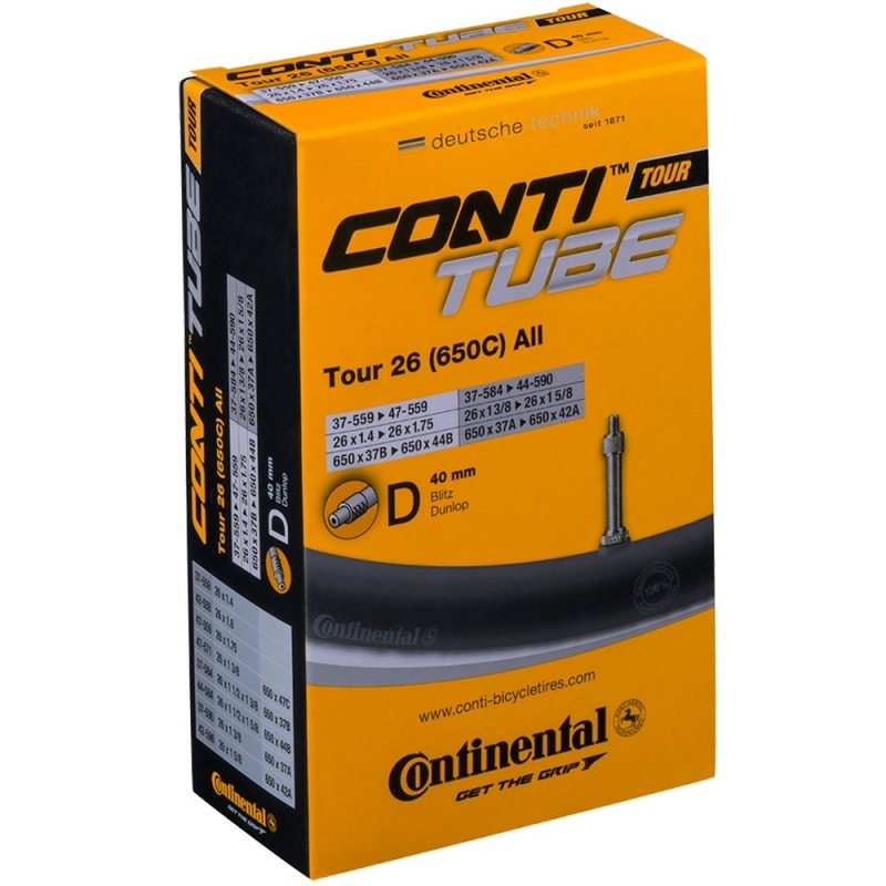Dętka Continental Tour 26 32-47/559 All Dunlop 40 mm (OEM)