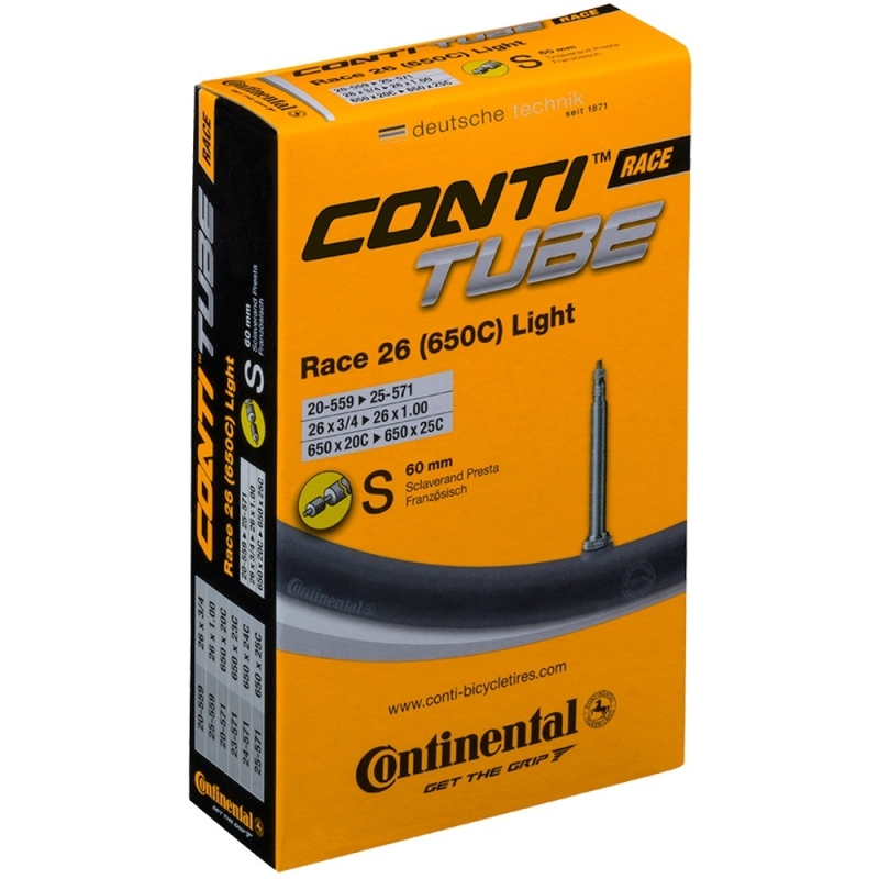 Dętka Continental Race 26 Light Presta 60 mm