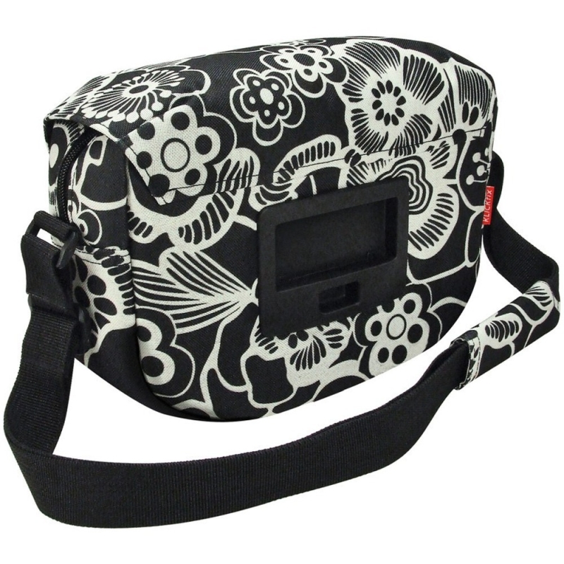 Torba na kierownicę KlickFix FunBag Fleur Black