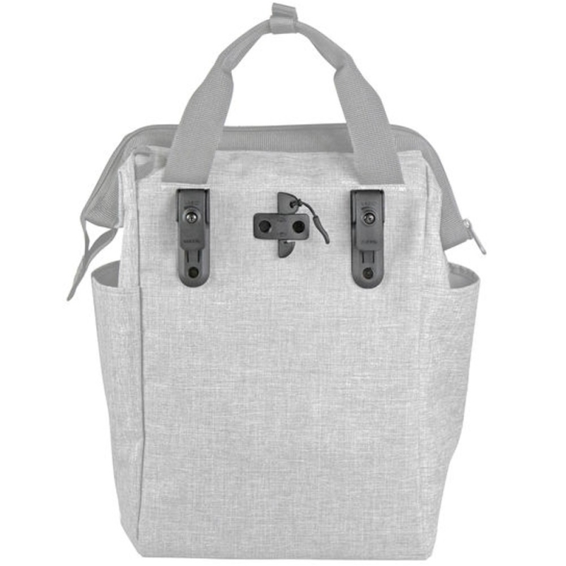 Torba na bagażnik KlickFix Roomy GT Twist Silver