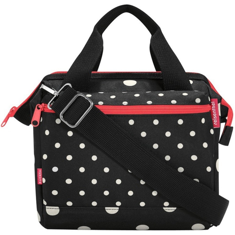 Torba na kierownicę KlickFix Roomy Mixed Dots Black