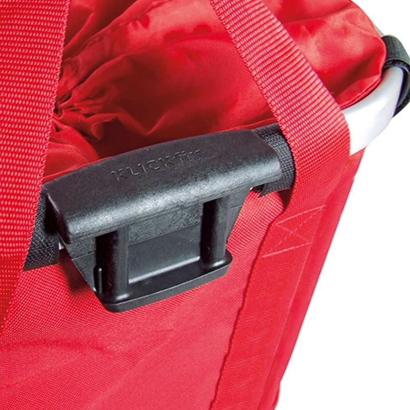 Koszyk na rower KlickFix Bikebasket Red
