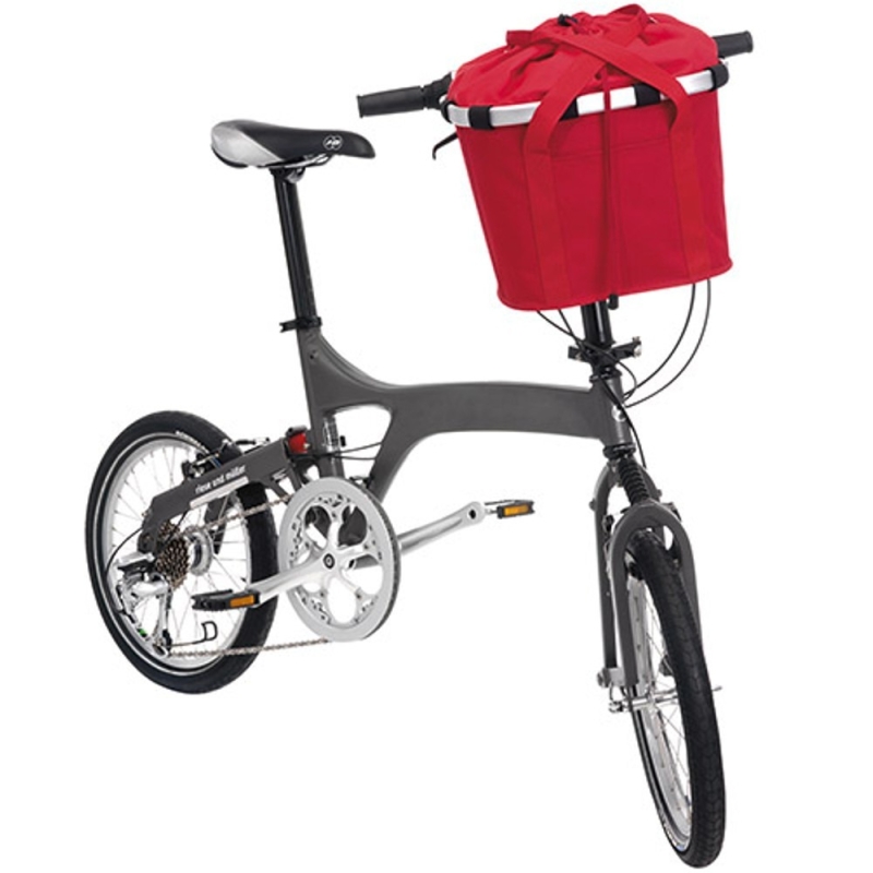 Koszyk na rower KlickFix Bikebasket Red