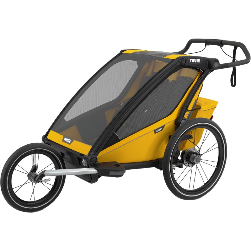 Przyczepka dziecięca Thule Chariot Sport 2 żółta