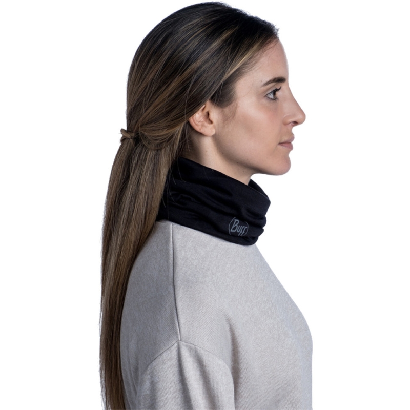 Chusta Buff Merino Lightweight Solid Black